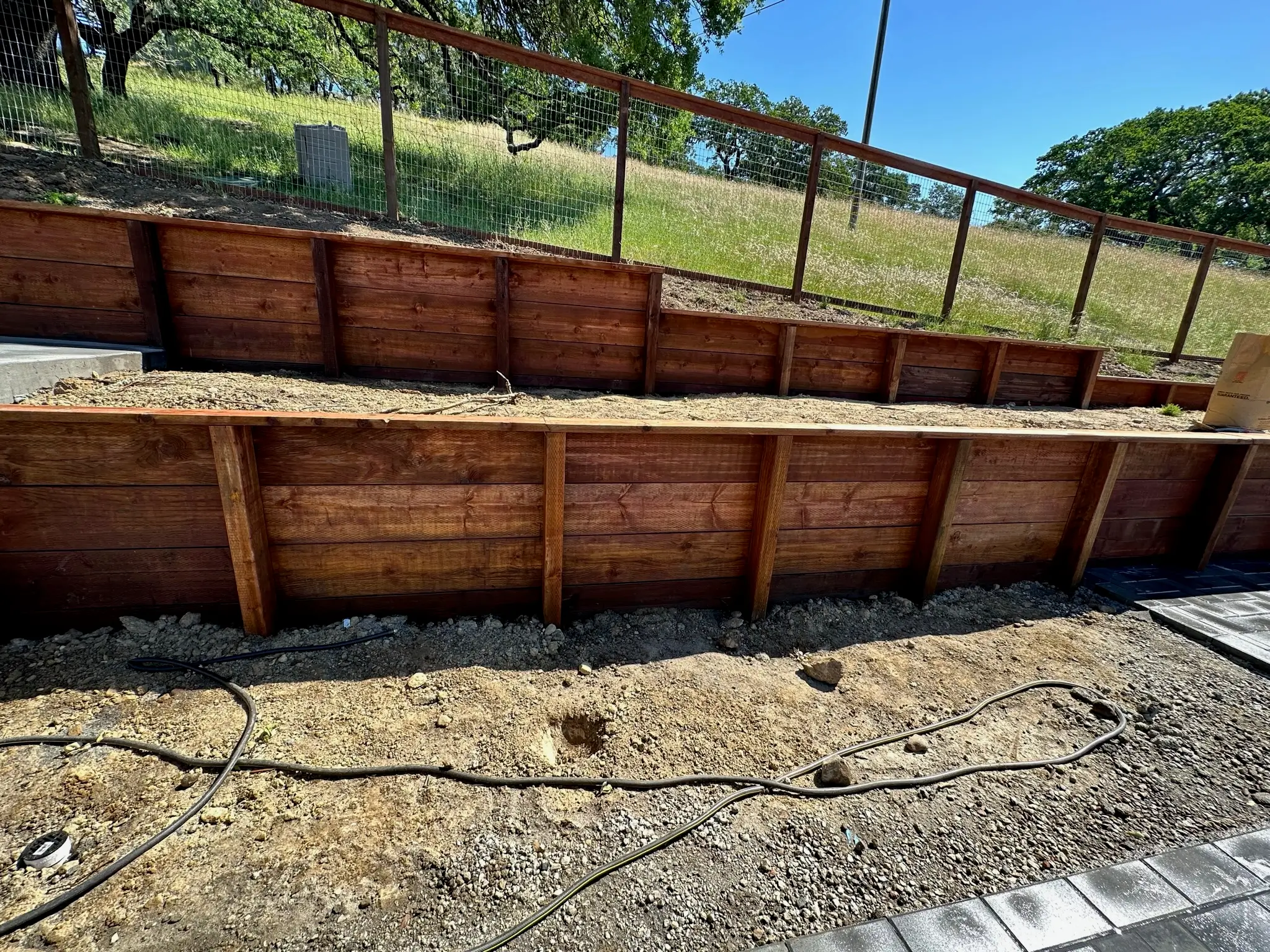 Wood hardscape by Novara Landscape and Construction in Tiburon, CA, photo 4